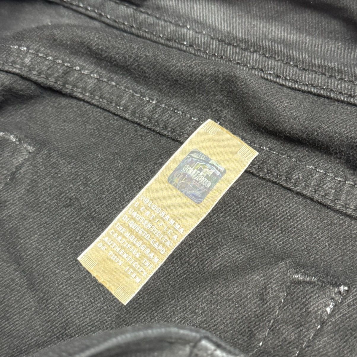John Galliano NEW Galliano Y2K 00s Rare Waxed Pants Size 29" - 10 Thumbnail