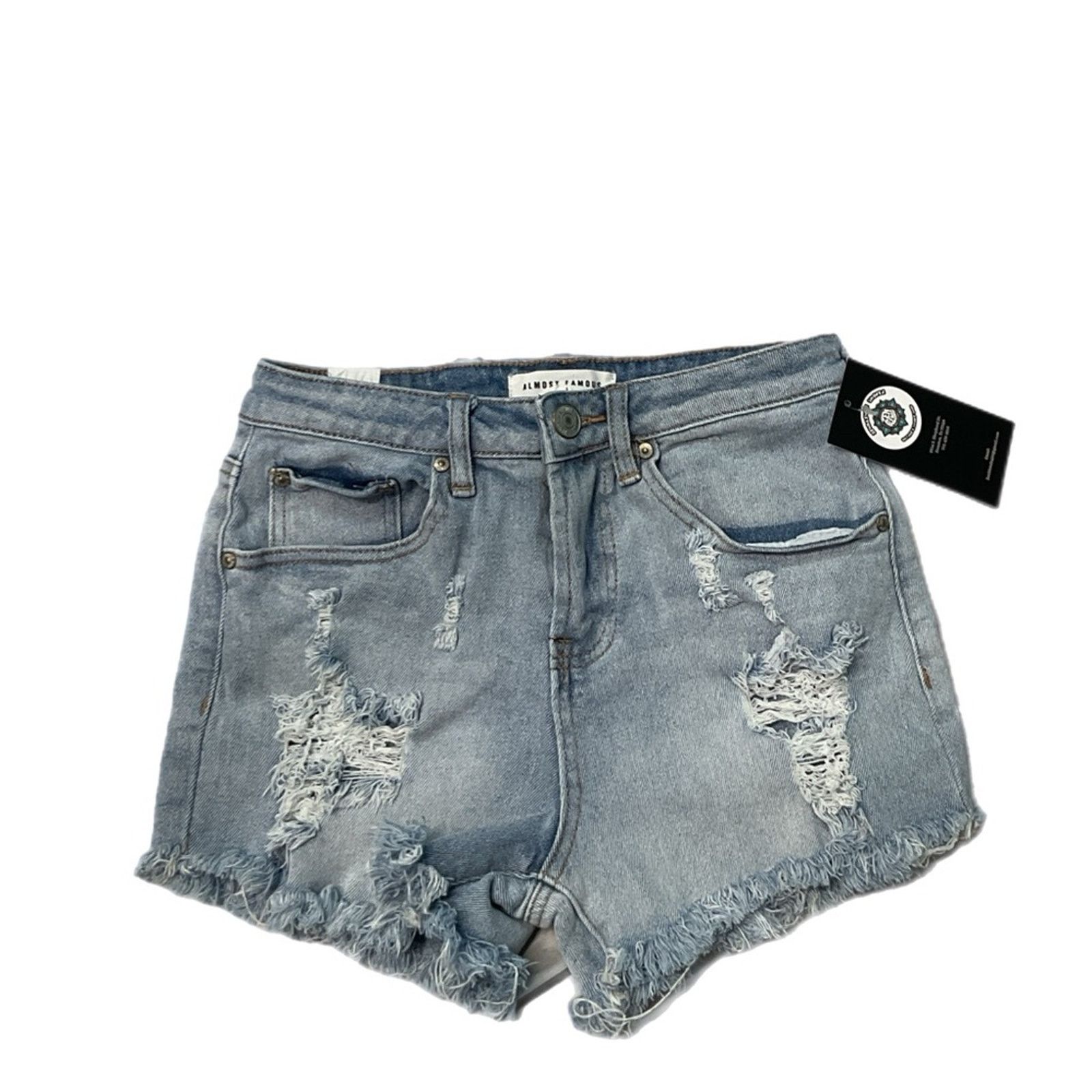 Almost Famous Almost Famous Denim Blue Shorts Size 24" / US 00 / IT 34 - 1 Thumbnail