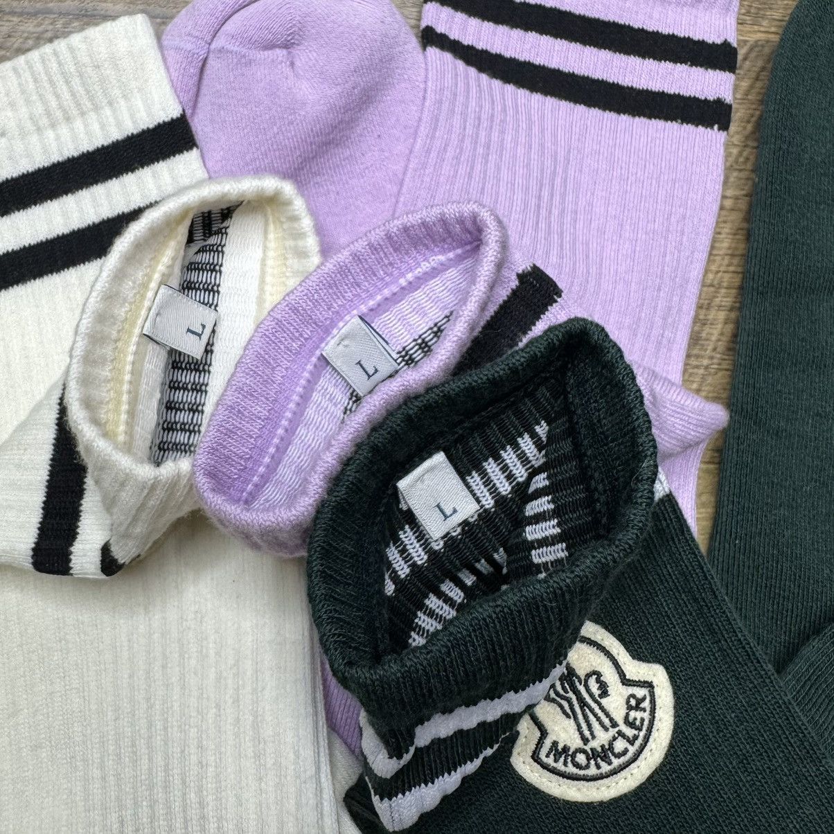 Fragment Design × Moncler Moncler Genius Fragment FRGMT high socks 3 Pack Size ONE SIZE - 6 Thumbnail