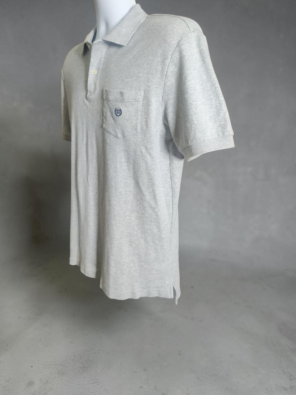 Chaps Chaps Gray Cotton Polo Shirt Size Small Size US S / EU 44-46 / 1 - 4 Thumbnail