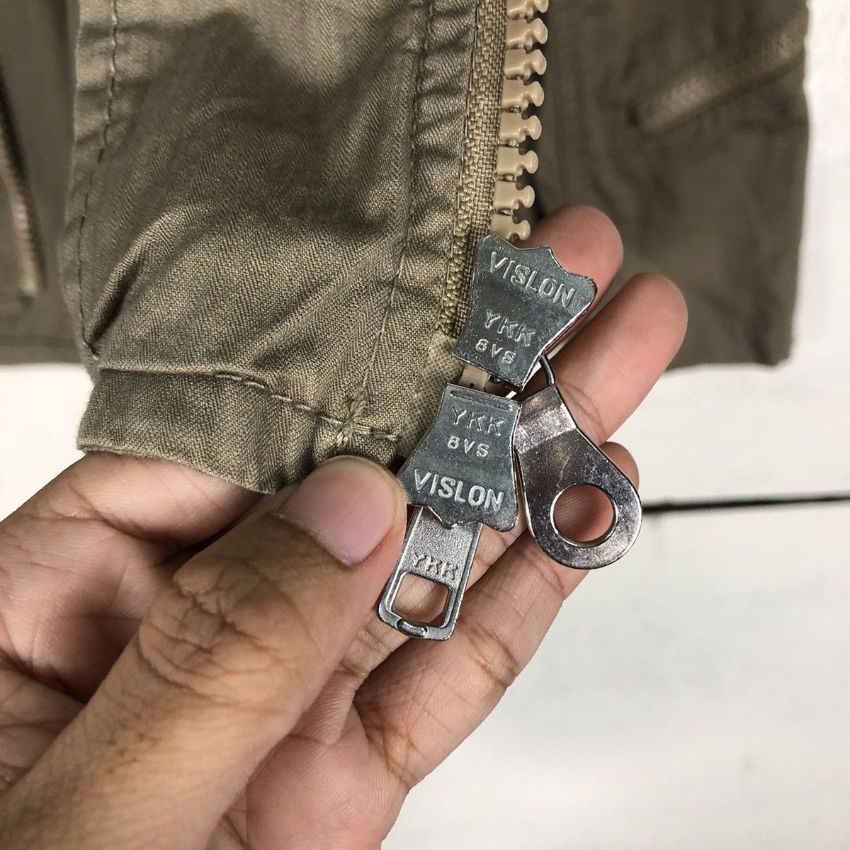 Chevignon 📌Vintage Biker Jacket Chevignon Leather Collar Rare Design Size US M / EU 48-50 / 2 - 18 Thumbnail