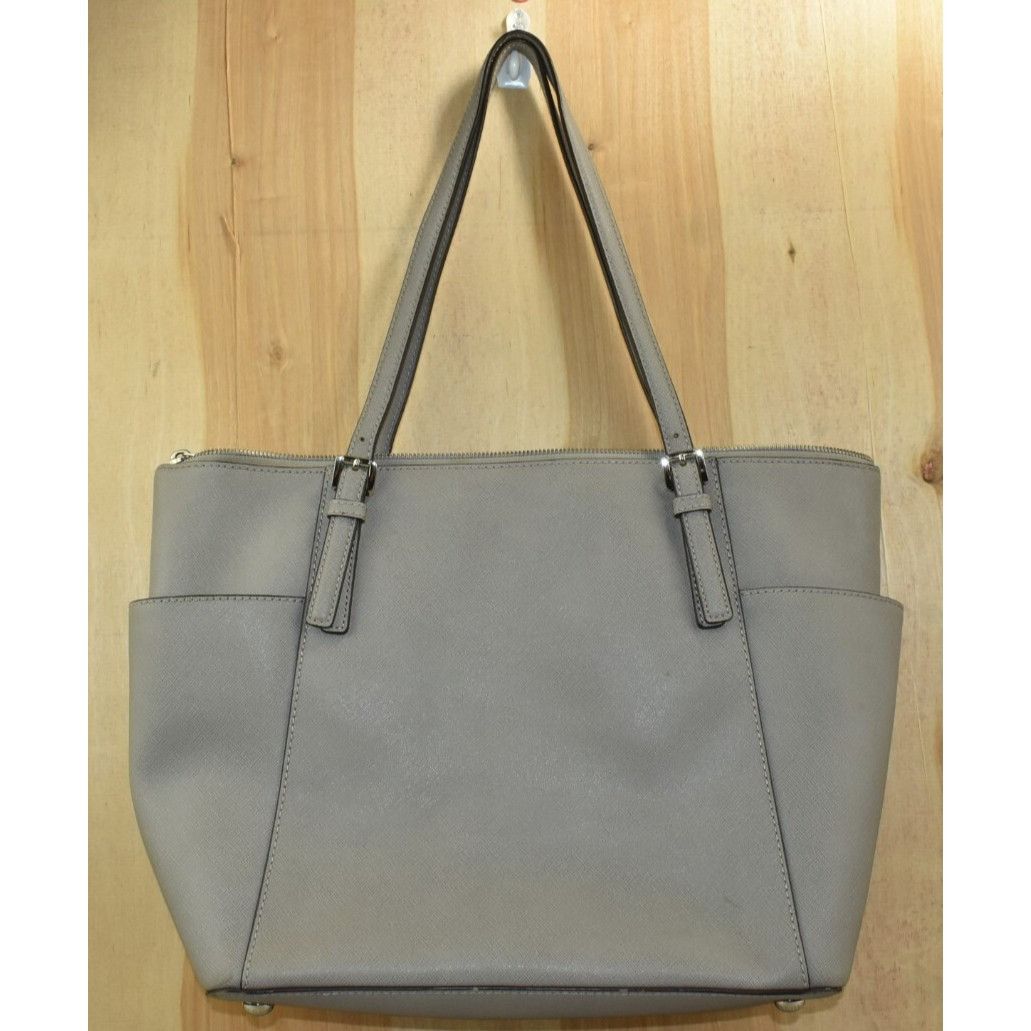 Michael Kors Michael Kors Jet Set Top Zip Tote Saffiano Leather Gray Shou Size ONE SIZE - 4 Thumbnail