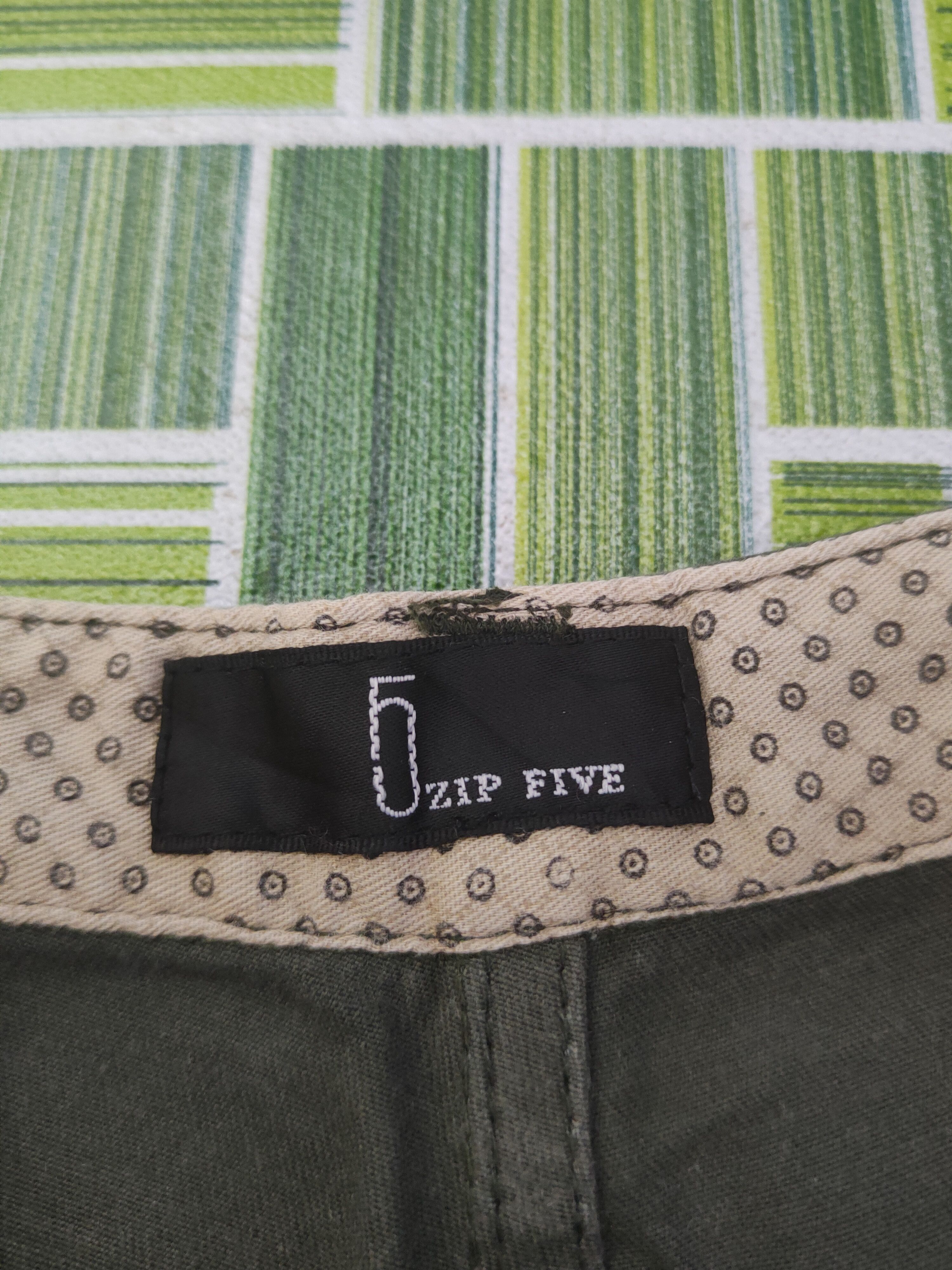 Japanese Brand DL Japanese Brand Olive Faded Multipocket Cargo Pants #1922 Size US 29 - 14 Thumbnail