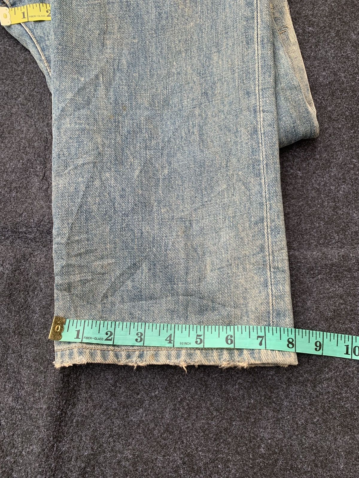 Vintage Rare Distressed Ossa Mondo Jeans – Made in Japan 🇯🇵 Size US 33 - 14 Thumbnail