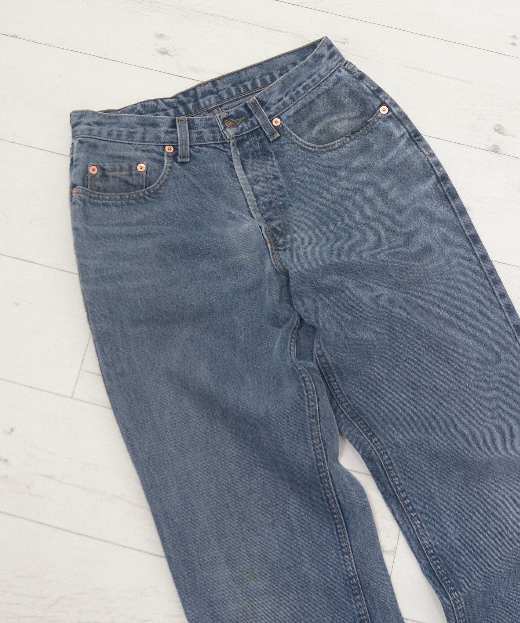 Levi's × Levi's Vintage Clothing × Vintage Vintage Levi’s Levis style 412 FIT Guide orange tab Rare Size US 30 / EU 46 - 3 Thumbnail