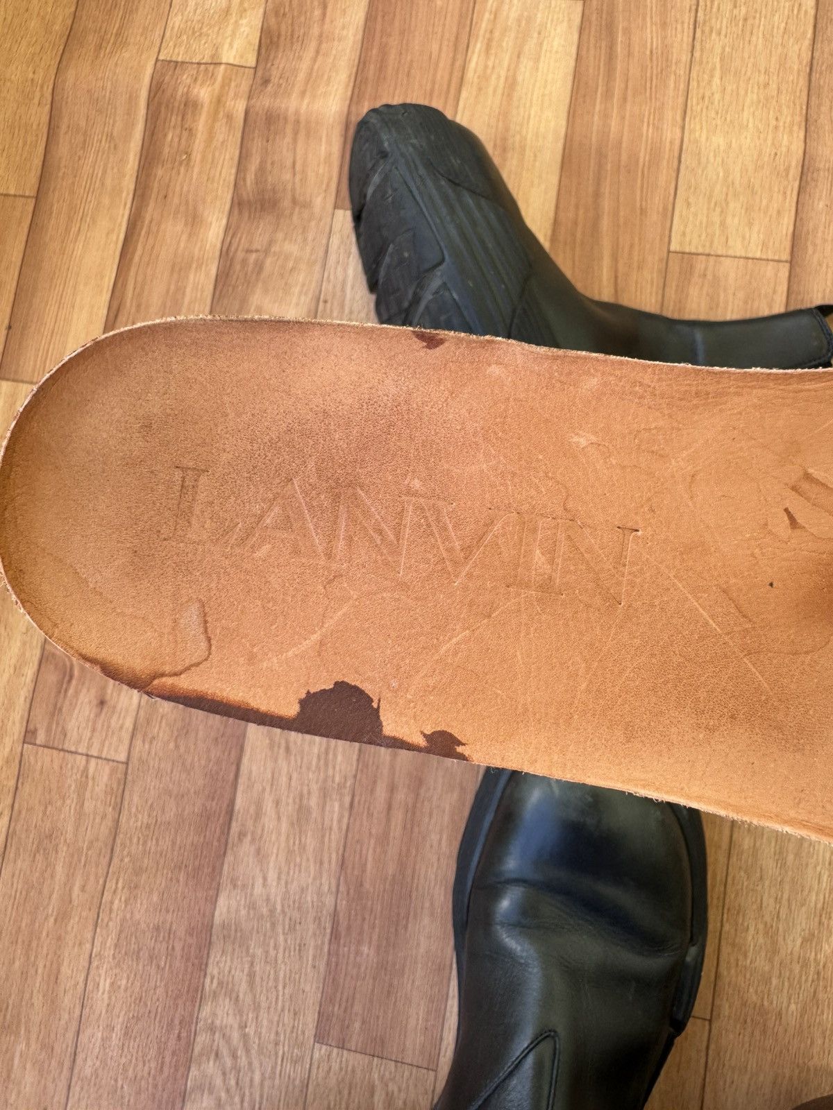 Lanvin 🕷️💥 Lanvin Bold Chelsea Boots Size US 10 / EU 43 - 13 Thumbnail