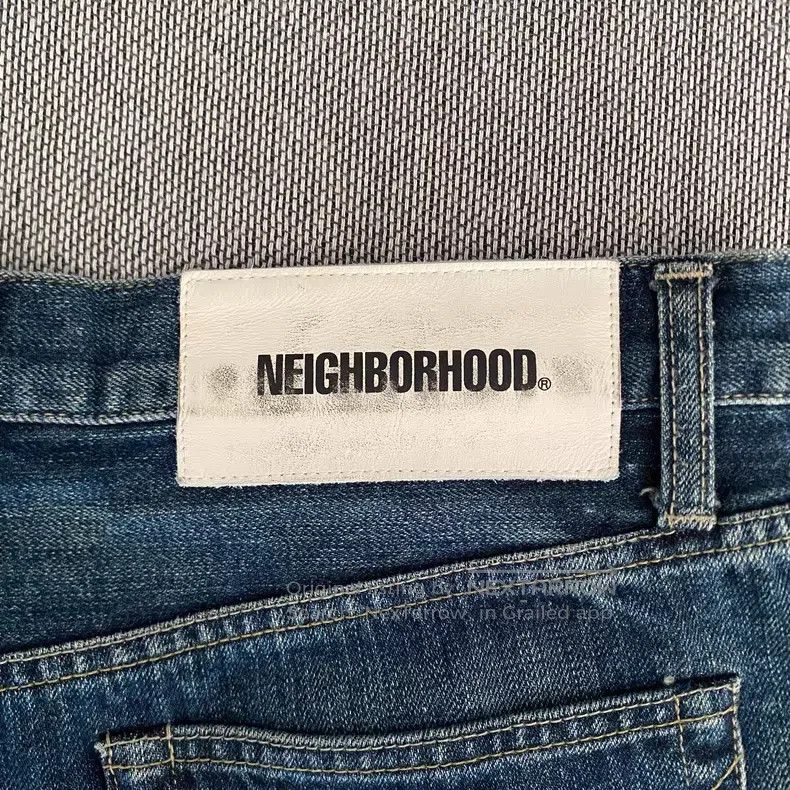 Neighborhood Neighborhood size L Basic Washed Denim Jeans Size US 27 - 4 Thumbnail