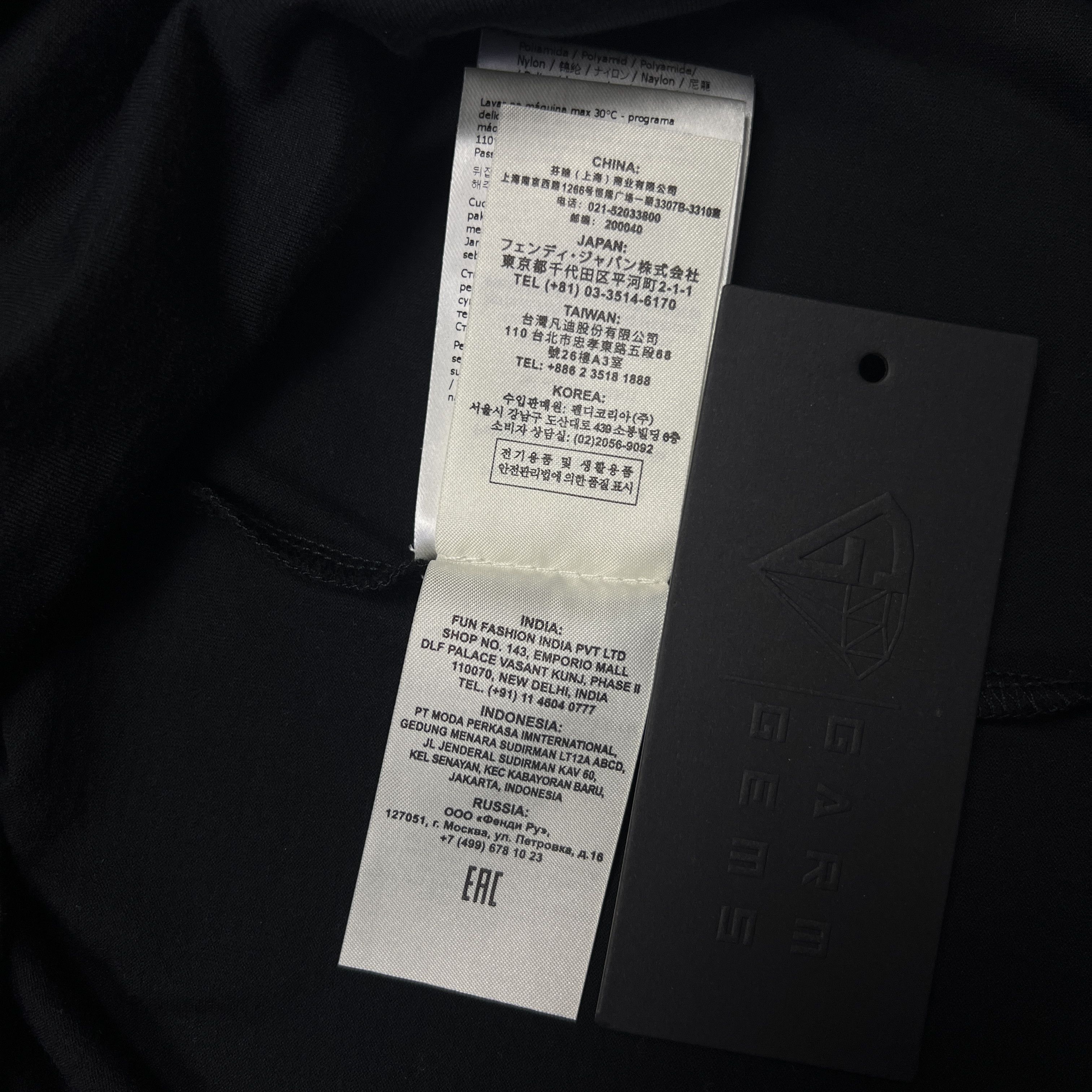 Fendi Fendi Mesh Bug Eye T-Shirt Size US L / EU 52-54 / 3 - 9 Thumbnail