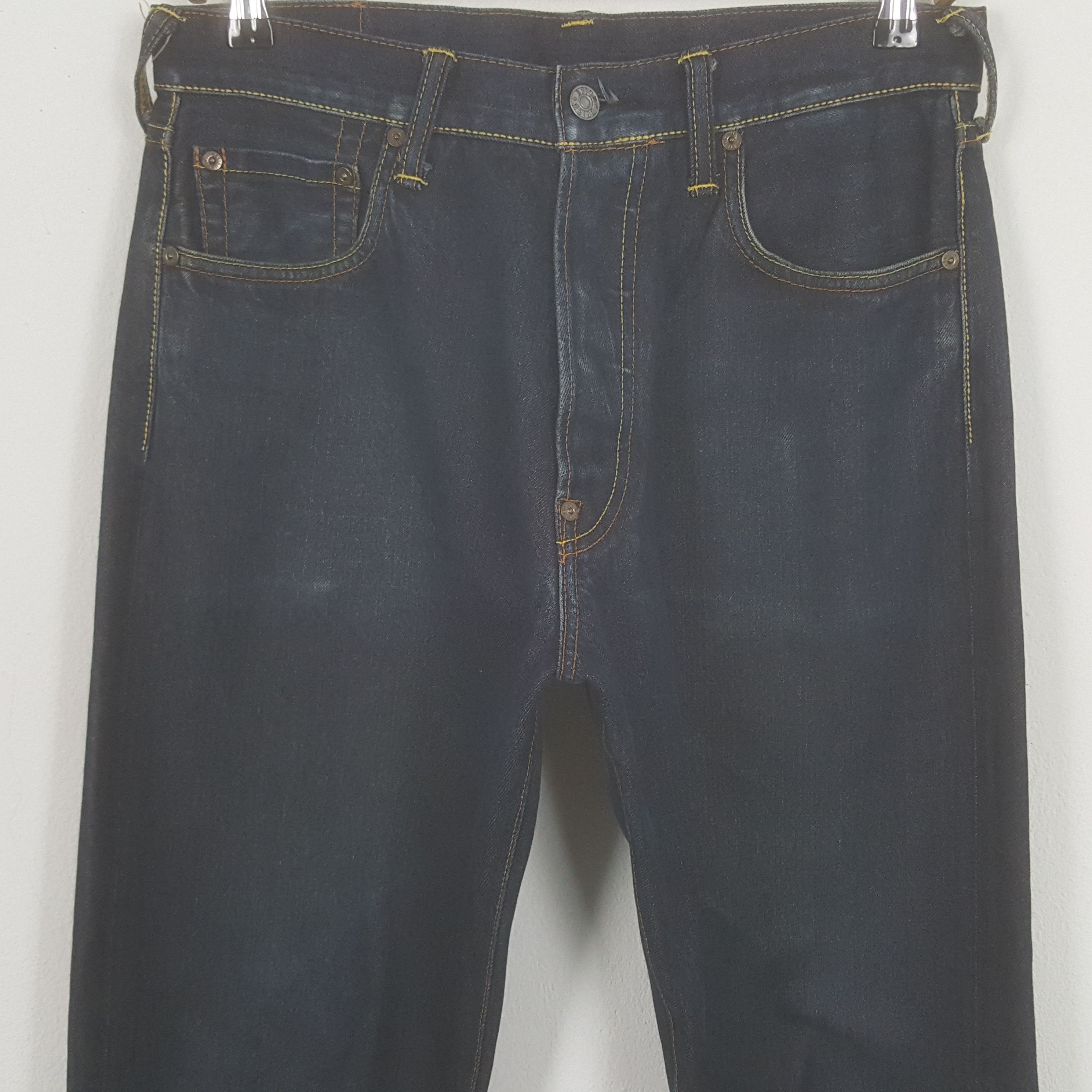 Evisu Vintage Evisu Japan Nice Dicock Art Denim Jeans Size US 31 - 3 Thumbnail