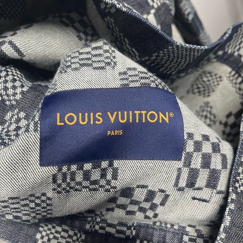 Louis Vuitton Louis Vuitton Checkerboard denim jacket 2504-Nextarrow Size US S / EU 44-46 / 1 - 3 Thumbnail