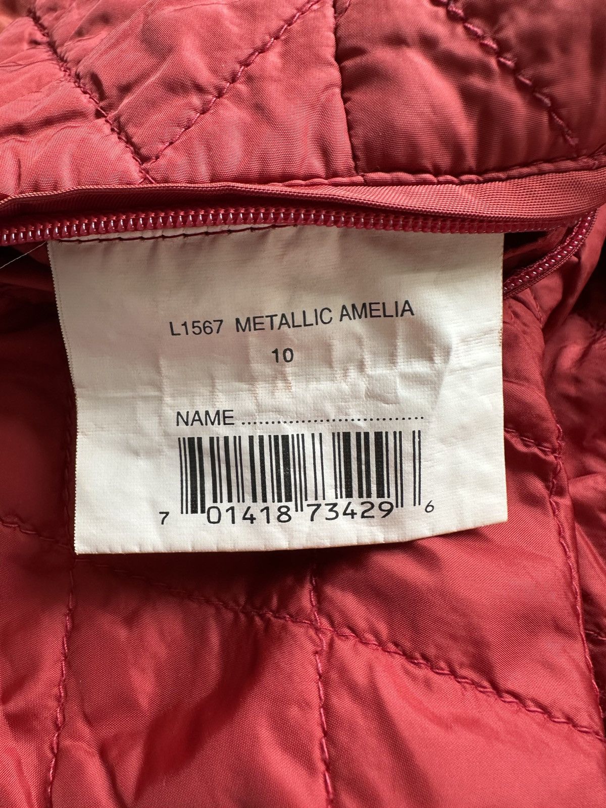 Barbour Barbour Metallic Amelia Belted Jacket Size M / US 6-8 / IT 42-44 - 10 Thumbnail