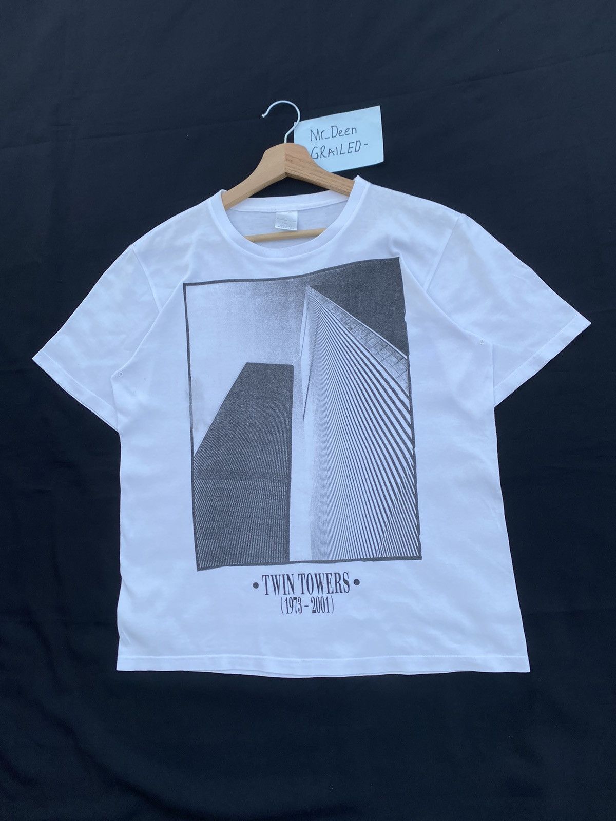 Number (N)ine Number Nine Takahiromiyashita 2002 Twin Towers Photo Tee Size US M / EU 48-50 / 2 - 4 Thumbnail