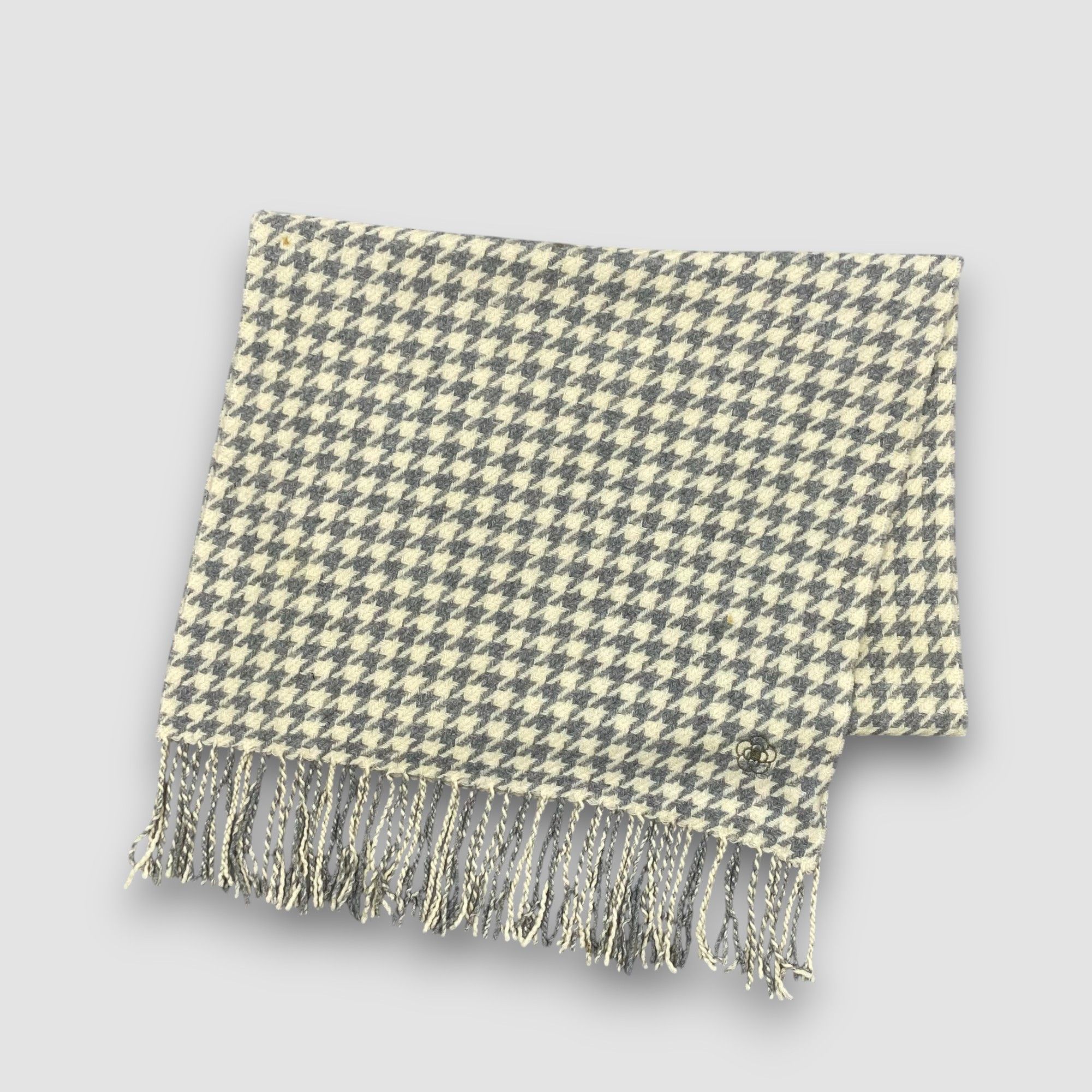 Japanese Brand Vintage Mary Quant Scarf Muffler Wool Wraps Babuskha Scarves Size ONE SIZE - 6 Thumbnail
