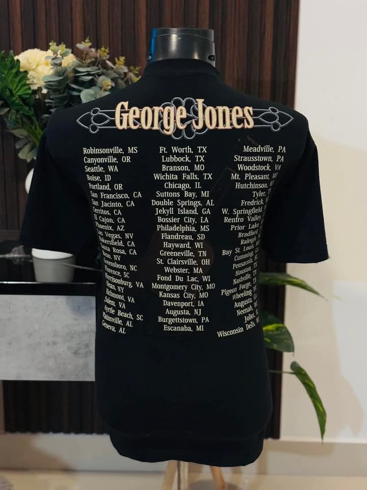 Vintage Vintage X Solo Singer X George Jones X Tour 1996 Size US L / EU 52-54 / 3 - 2 Thumbnail