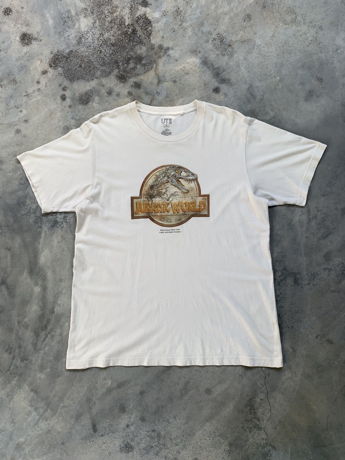 Club Sorayama × Uniqlo Uniqlo x Hajime Sorayama T-Rex Jurassic World Rare Tshirt Size US XL / EU 56 / 4 - 1 Thumbnail
