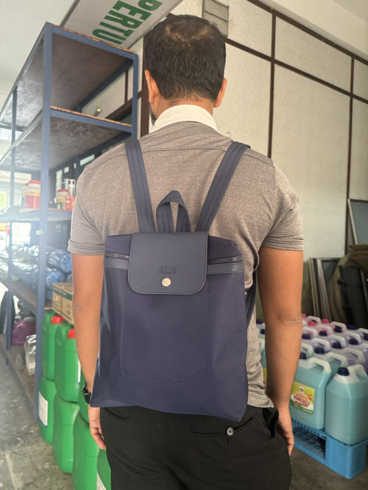 Designer × Longchamp Longchamp backpack Size ONE SIZE - 7 Thumbnail