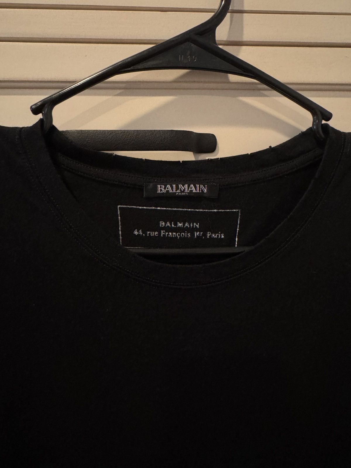 Balmain Balmain Plain Black shirt Size US S / EU 44-46 / 1 - 2 Thumbnail