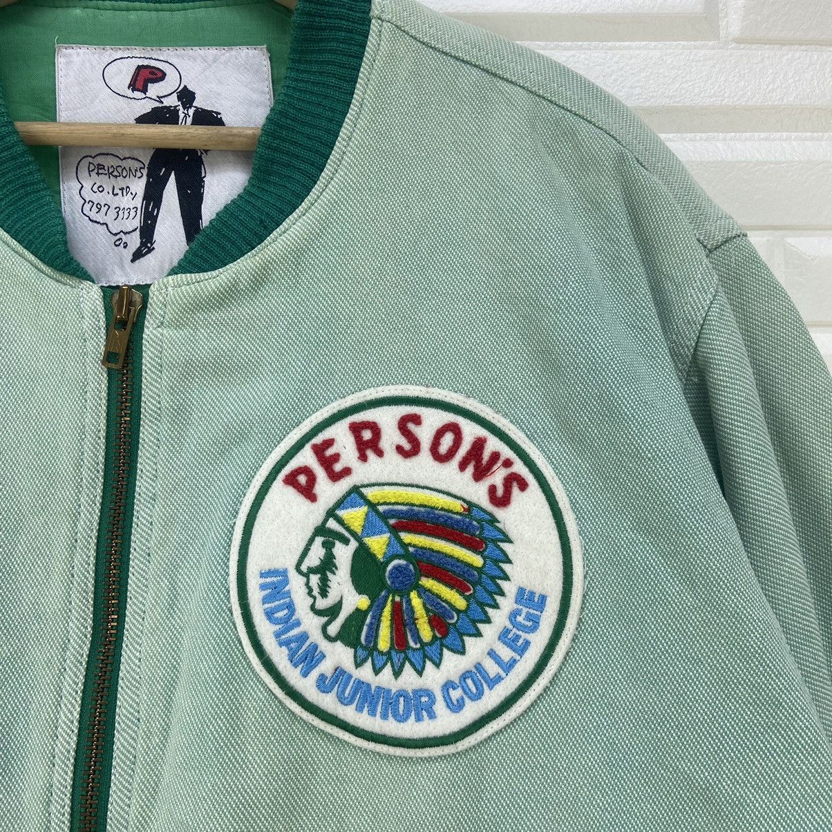 PERSON'S × Vintage Vintage Person’s Indian Junior College Loose Oversize Jacket Size US L / EU 52-54 / 3 - 8 Thumbnail