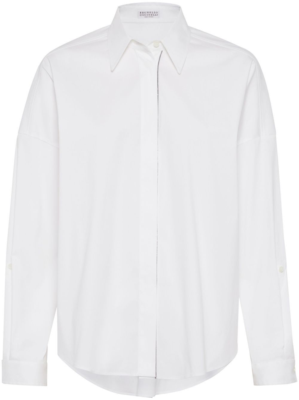Brunello Cucinelli COTTON SHIRT Size M / US 6-8 / IT 42-44 - 1 Thumbnail