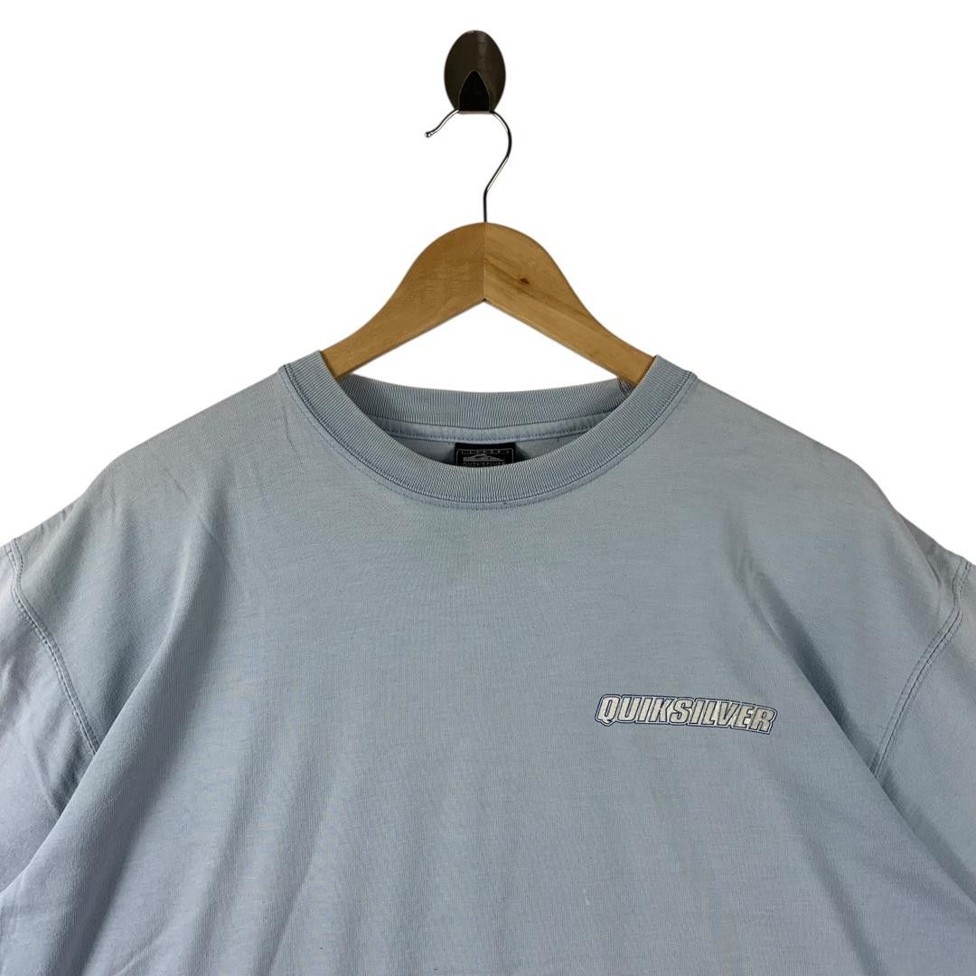 Quiksilver Vintage QUIKSILVER Surfing back hit tee Size US L / EU 52-54 / 3 - 3 Thumbnail