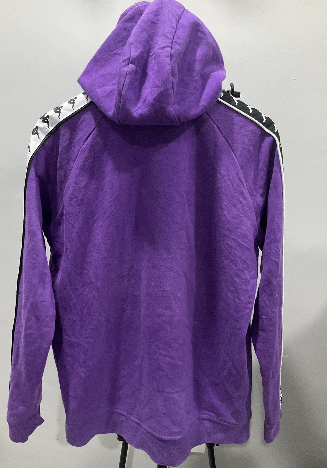 Kappa Big Logo Kappa Purpe Hoodie With Side Logo Size US L / EU 52-54 / 3 - 3 Thumbnail
