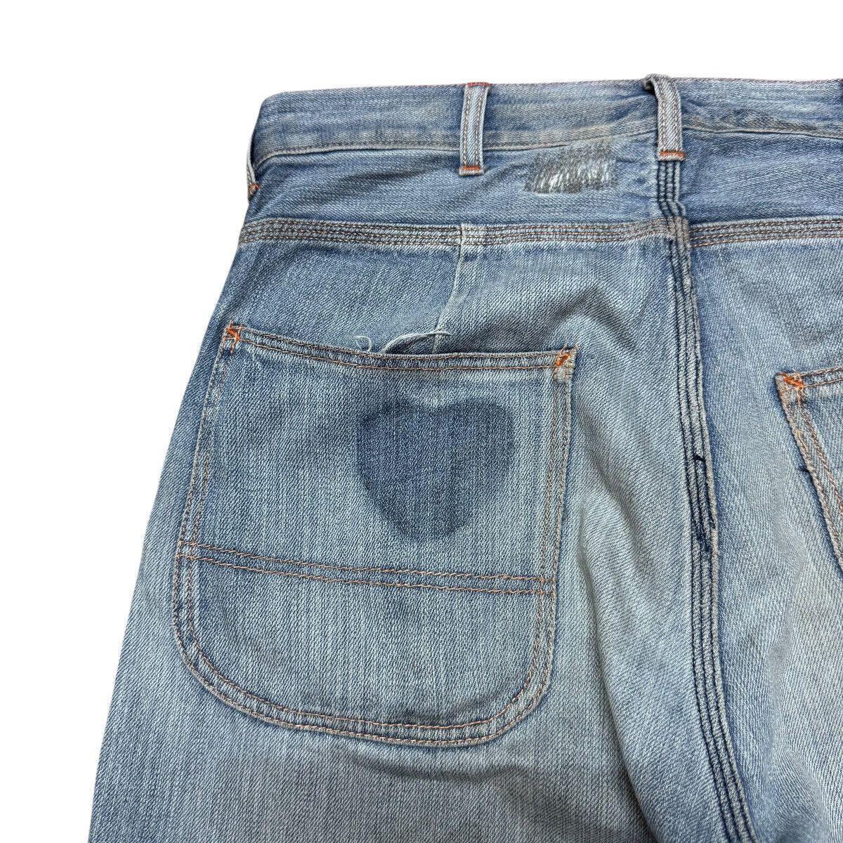 Japanese Brand CONEY Denim Carpenter Patchwork Work Pants Size US 32 / EU 48 - 10 Thumbnail