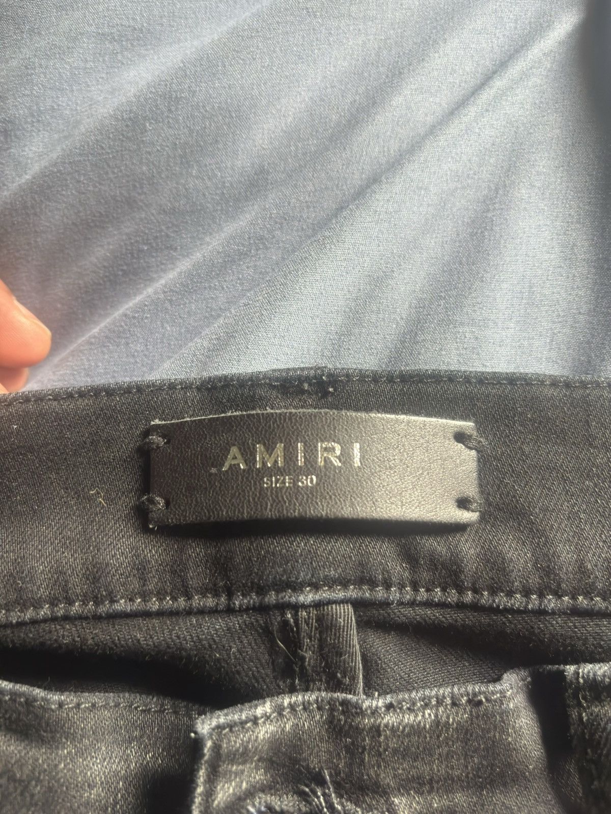 Amiri Amiri Mx 1 Leather Camo Skinny Jeans Size US 30 / EU 46 - 4 Thumbnail