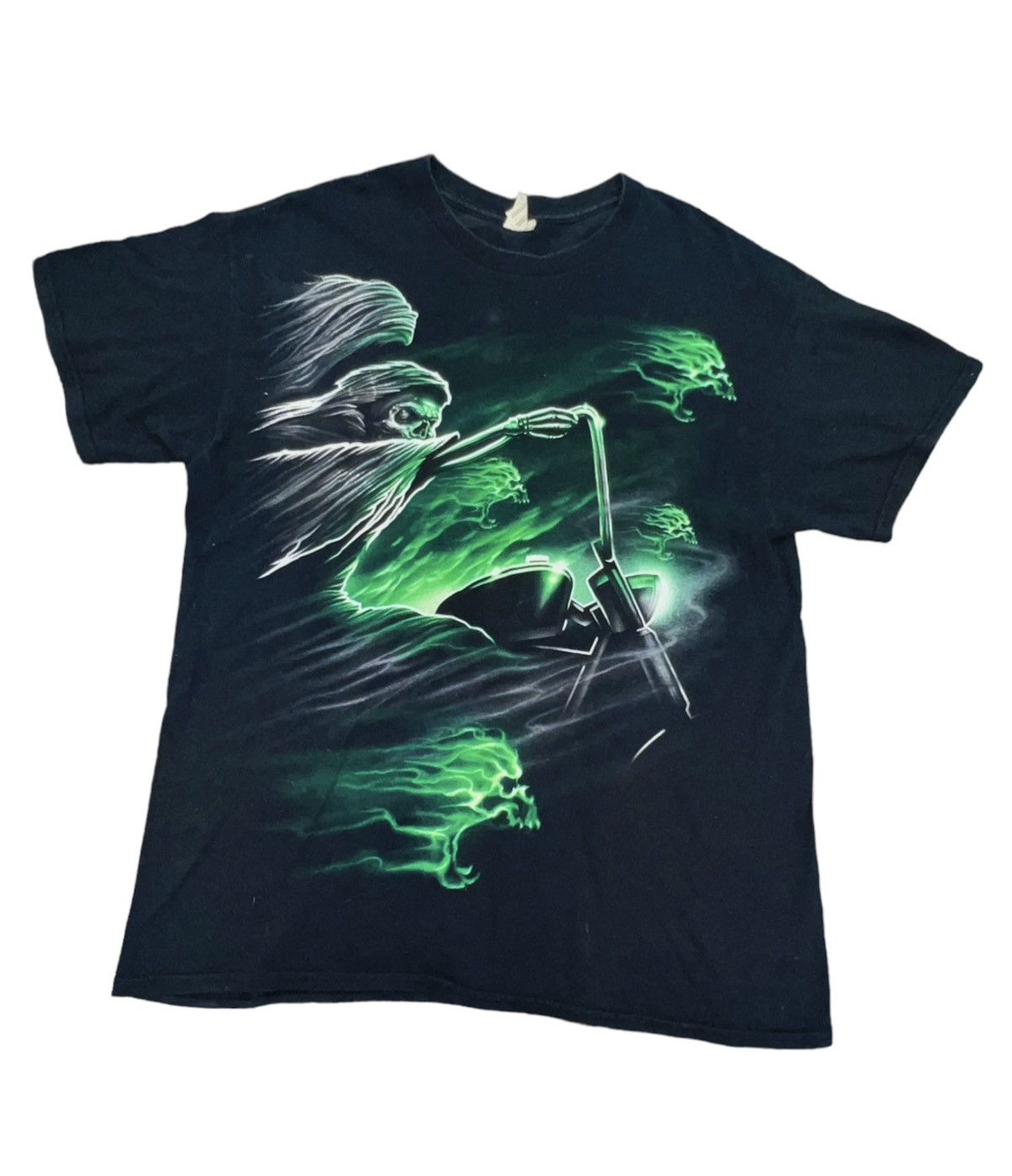 Harley Davidson vintage ghost rider t-shirt Size US L / EU 52-54 / 3 - 1 Thumbnail