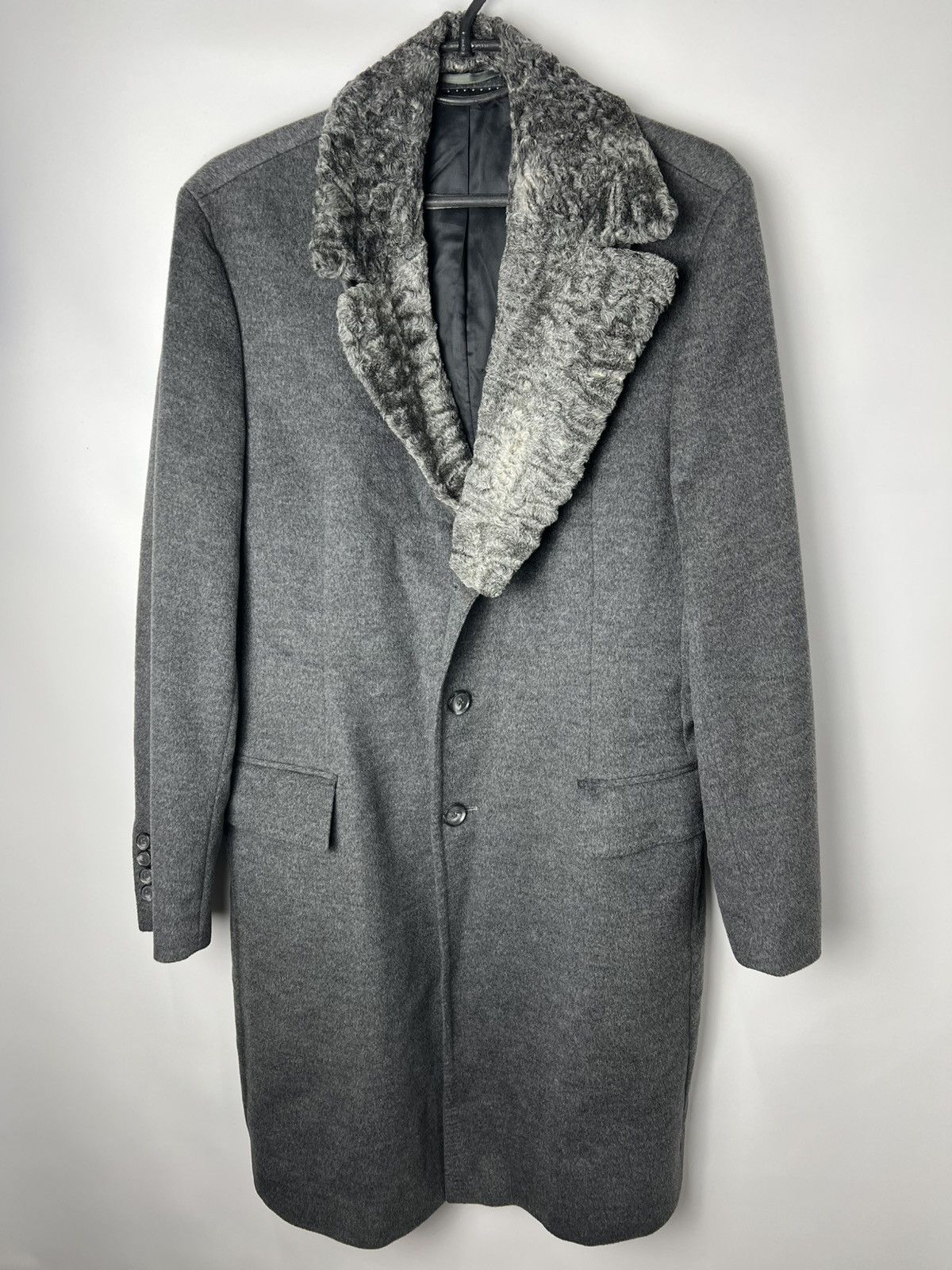 Hugo Boss Vintage streetwear luxury Designer Hugo Boss Wool Coat Sz 50 Size US M / EU 48-50 / 2 - 1 Thumbnail