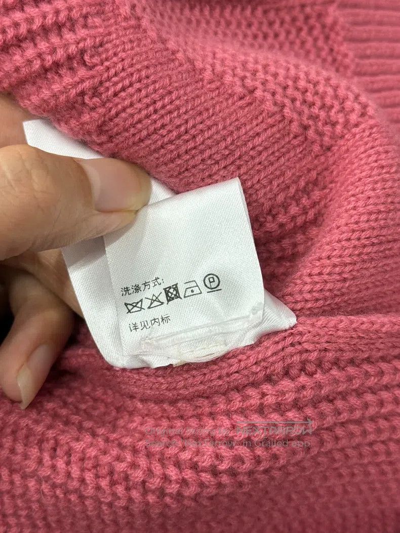 Hermes Hermes Pink Collar Sweater Size XXS / US 00 / IT 34 - 7 Thumbnail