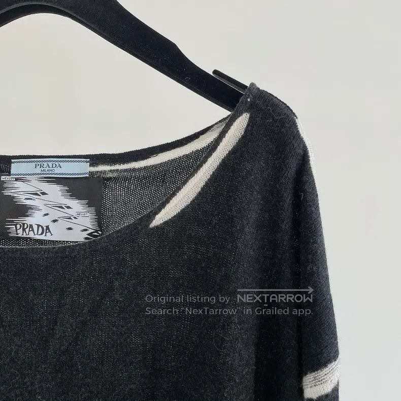 Prada Prada Black cashmere knit sweater Size XS / US 0-2 / IT 36-38 - 3 Thumbnail