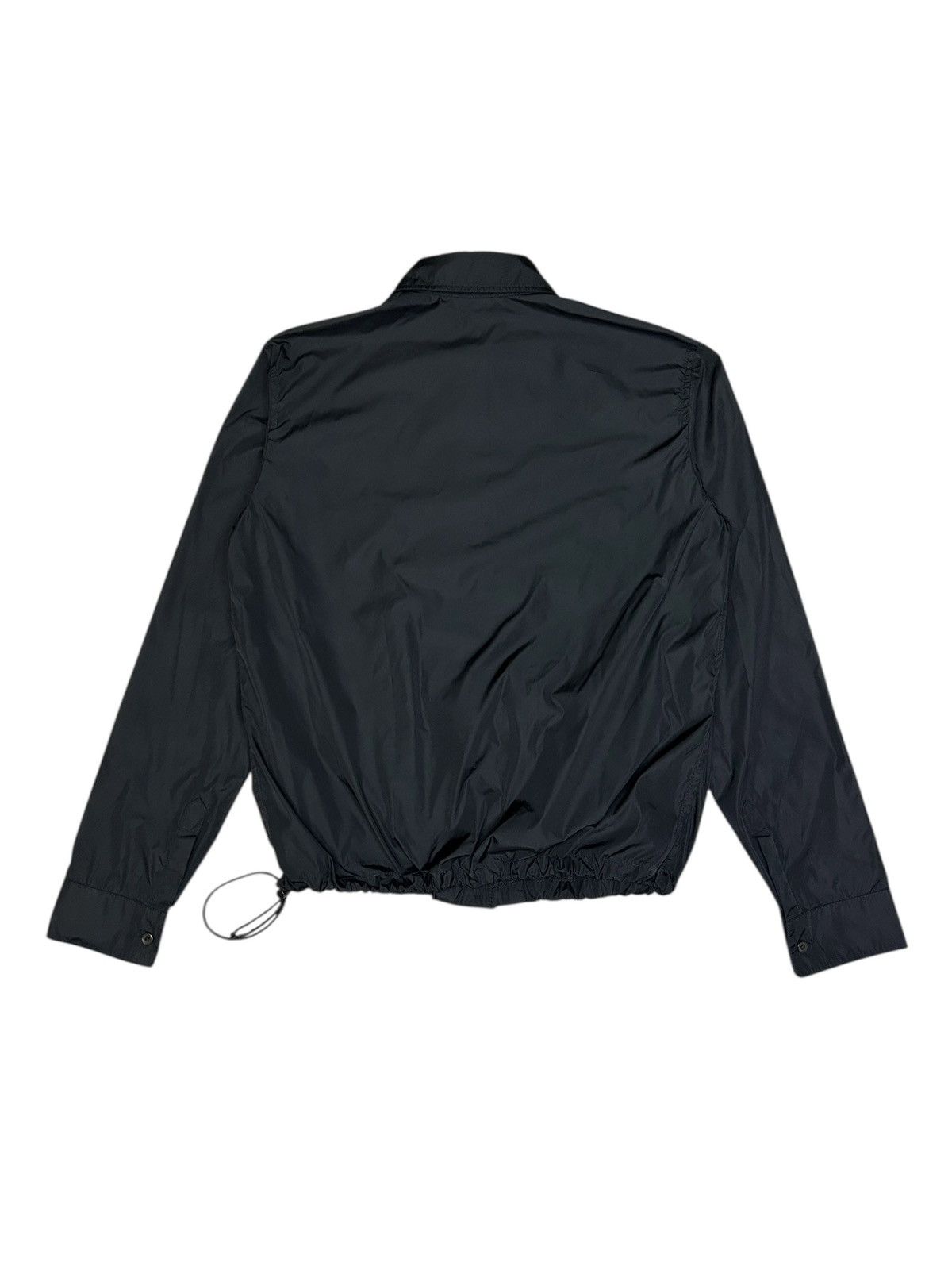 Prada 90s Elasticated Waist Nylon Shirt Size XS / US 0-2 / IT 36-38 - 10 Thumbnail