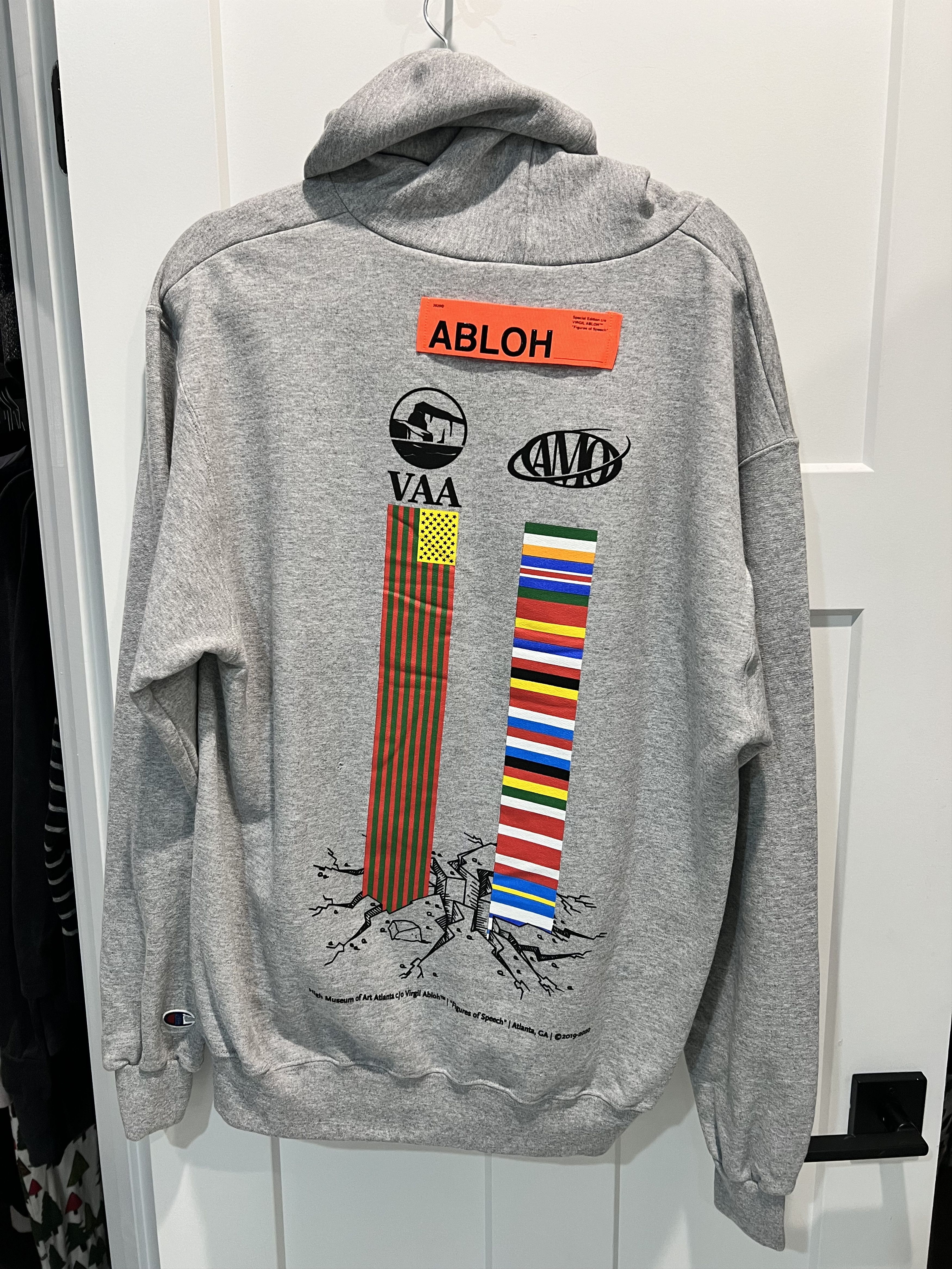 Champion × Virgil Abloh Virgil Abloh Figures of Speech High Museum ATL Flags Hoodie Size US XL / EU 56 / 4 - 2 Thumbnail