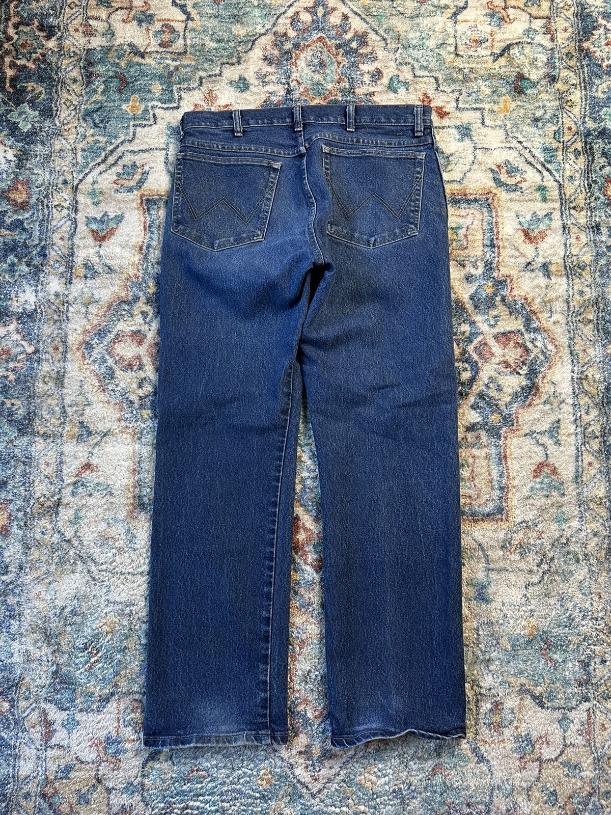Wrangler Wrangler Dark Wash Jeans Size 34 Size US 34 / EU 50 - 3 Thumbnail