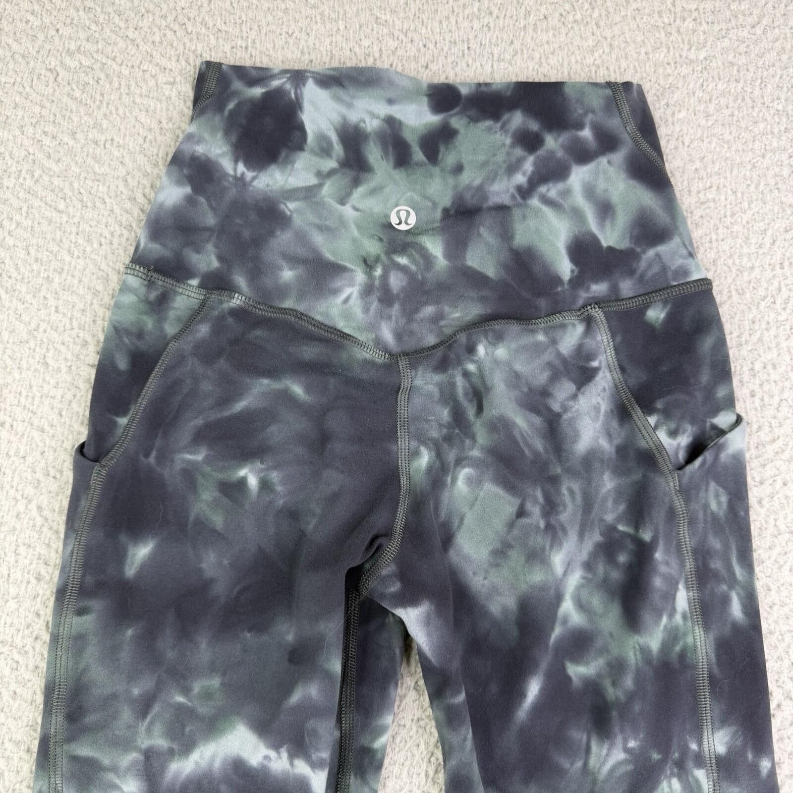 Lululemon Lululemon Align High Rise Leggings Crop 24” Teal Size 2 Size 26" / US 2 / IT 38 - 2 Thumbnail