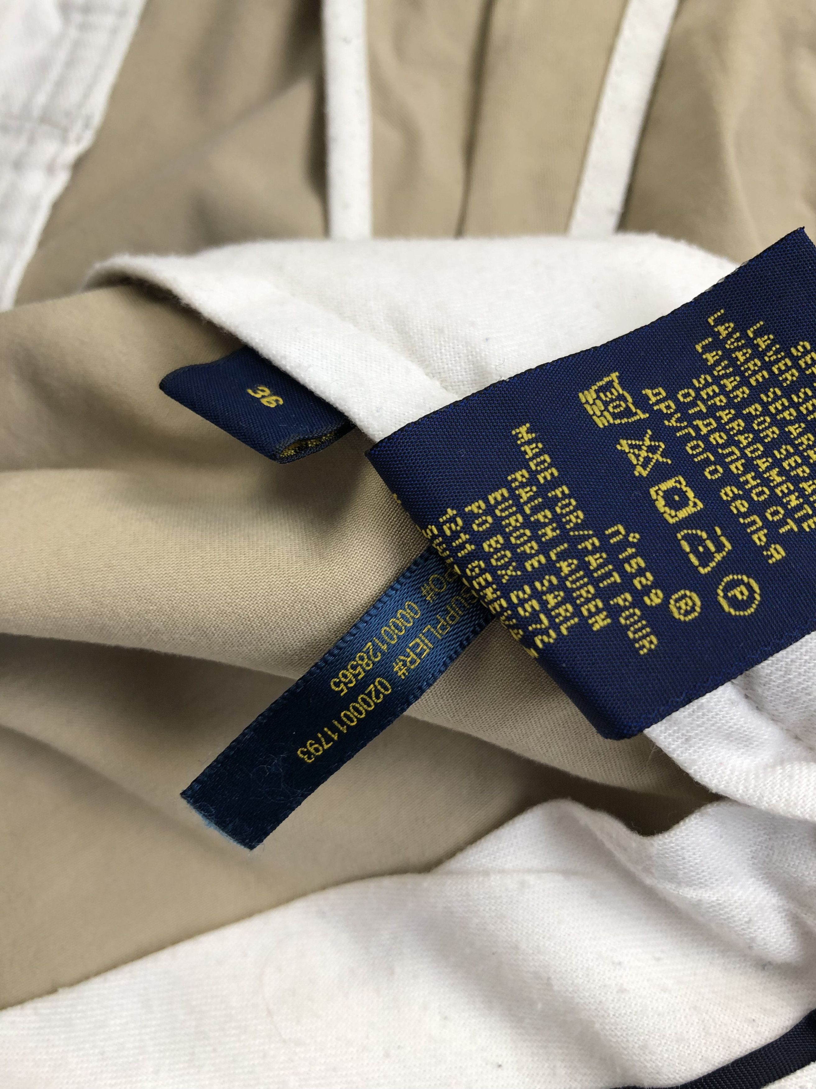 Polo Ralph Lauren POLO RALPH LAUREN Hype Mini Logo Minimalistic Shorts Beige Size US 36 / EU 52 - 11 Thumbnail