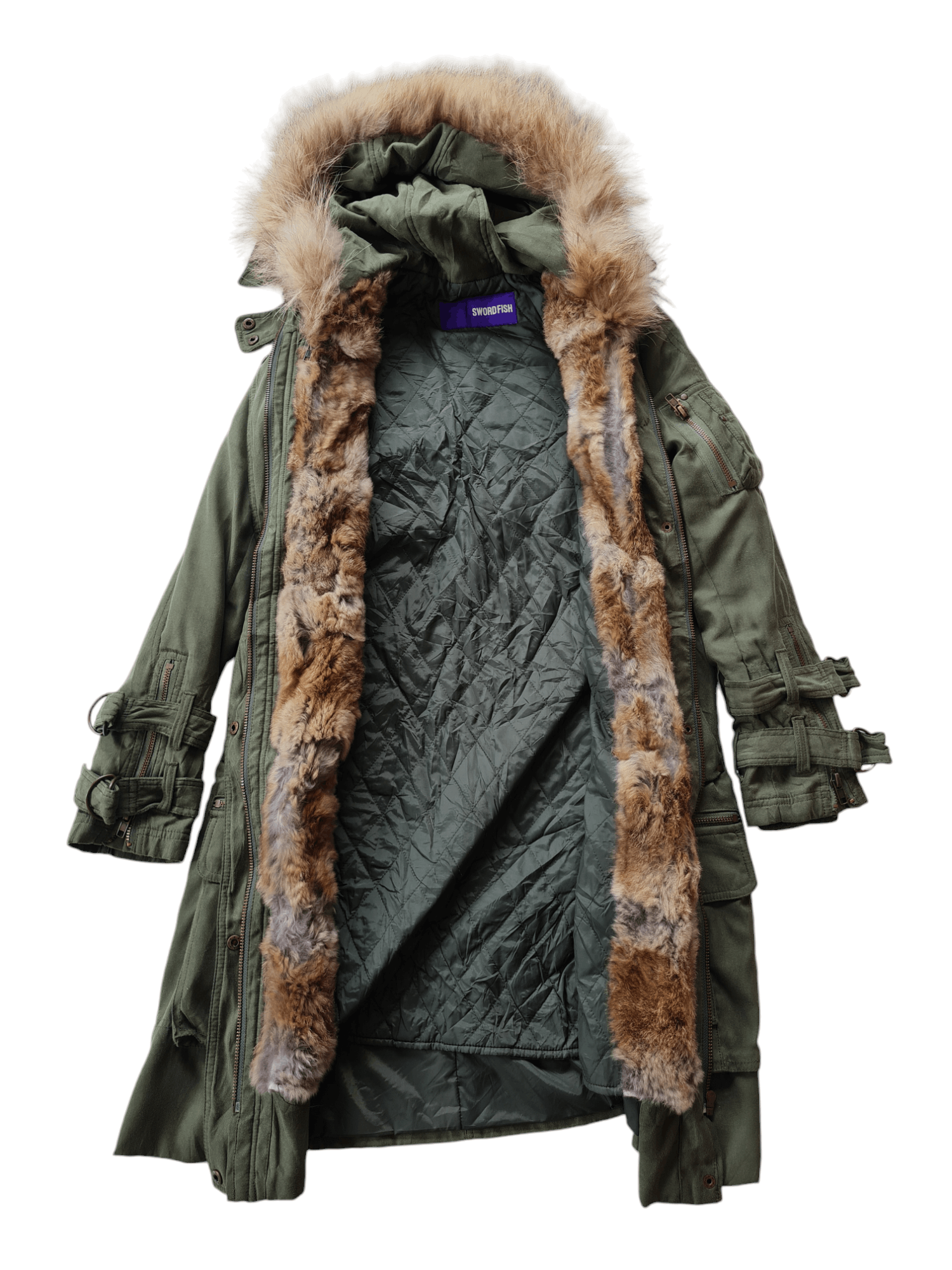 Japanese Brand Vtg Mink Fur Coat Raccon Swordfish Jacket Size US M / EU 48-50 / 2 - 1 Thumbnail
