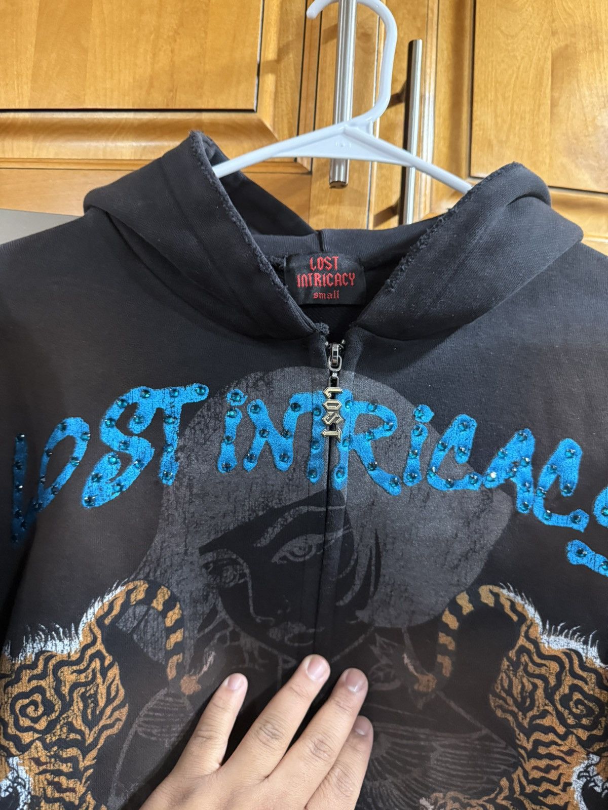 LOST INTRICACY Lost Intricacy Twin Tiger Zip Size Small Size US S / EU 44-46 / 1 - 6 Thumbnail