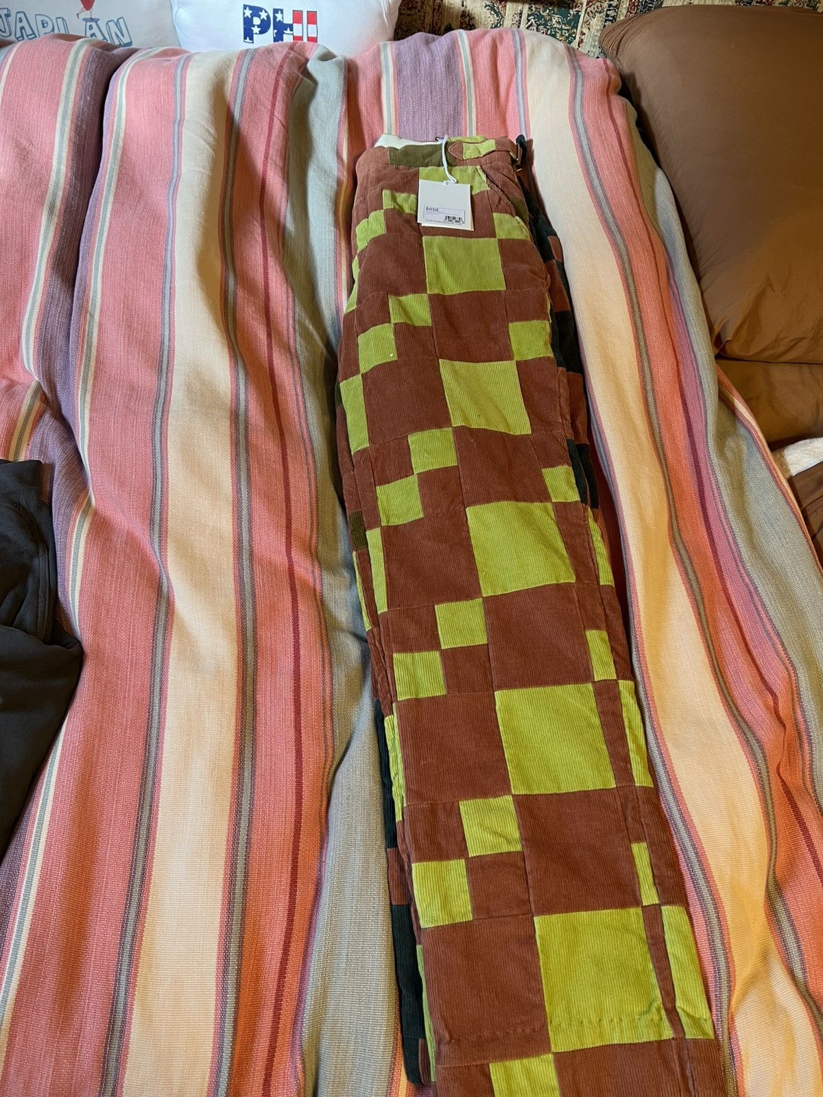 Bode BODE Corduroy Four Patch Trousers Size US 32 / EU 48 - 4 Thumbnail