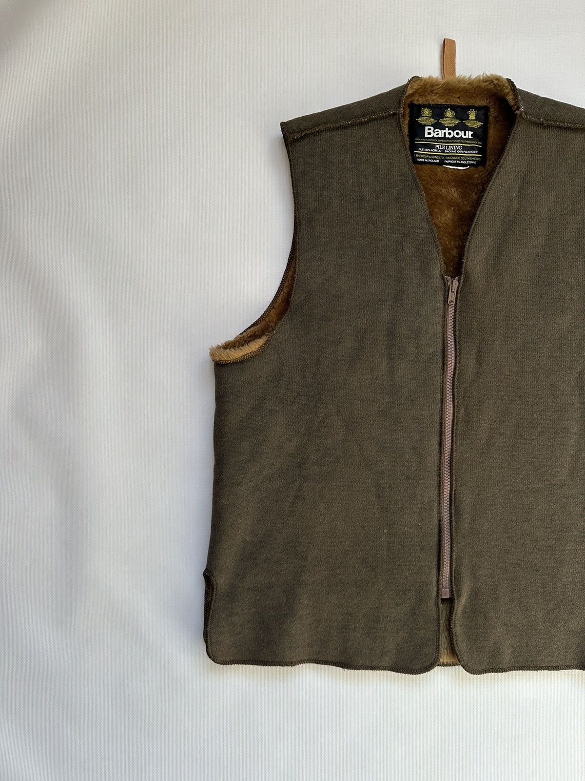 Barbour BARBOUR vintage Warm Pile lining vest Size US M / EU 48-50 / 2 - 3 Thumbnail
