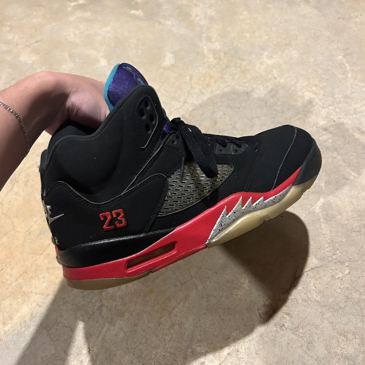 Jordan Brand × Nike Air Jordan 5 Retro Top 3 2020 US 11 Size US 11 / EU 44 - 6 Thumbnail