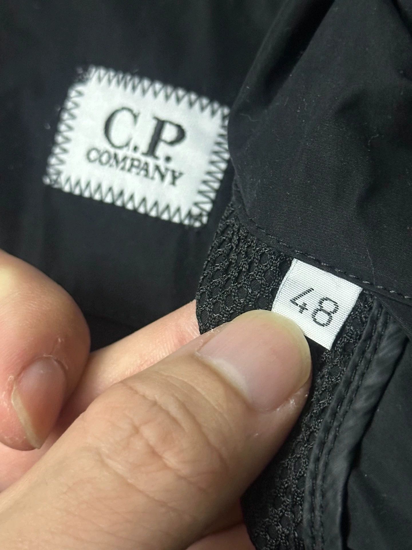 C.P. Company CP Company Fibra Nylon Double Zipper High Neck Black L Jkt Size US M / EU 48-50 / 2 - 5 Thumbnail