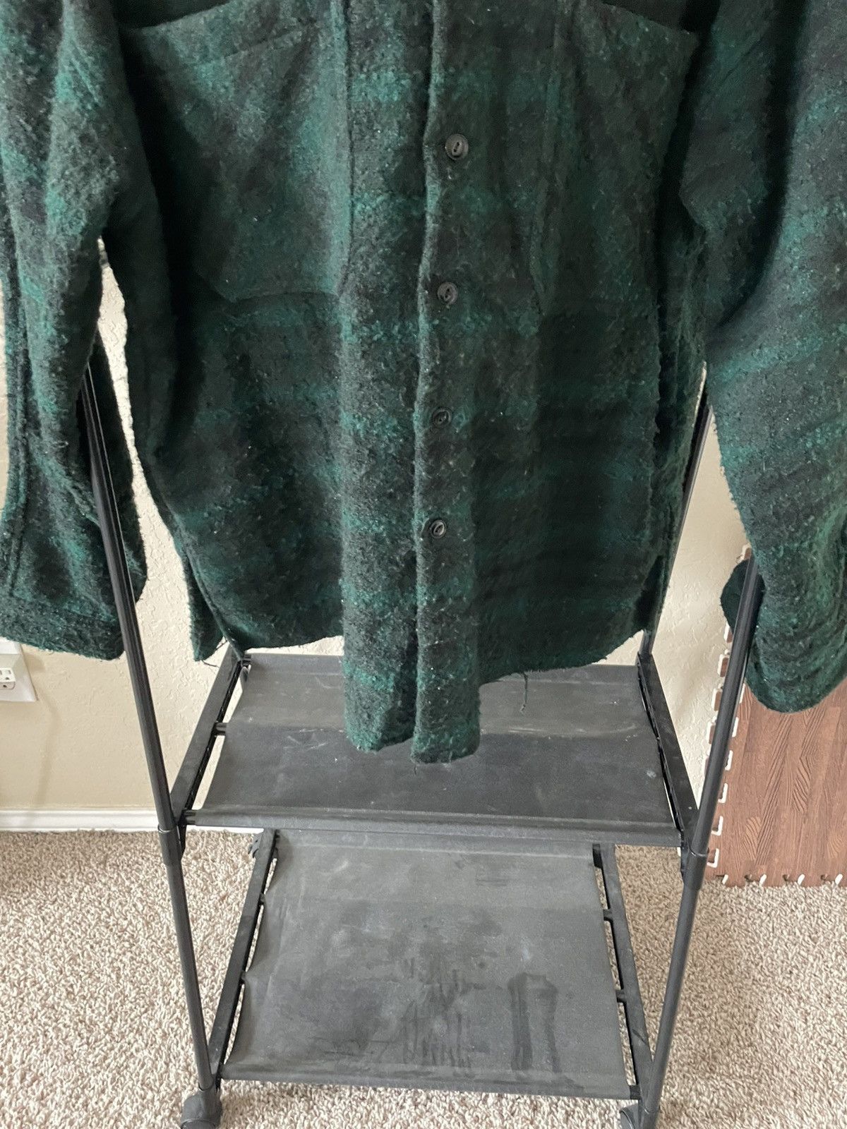 MNML Plaid Flannel Shirt Jacket Size US XXL / EU 58 / 5 - 4 Thumbnail