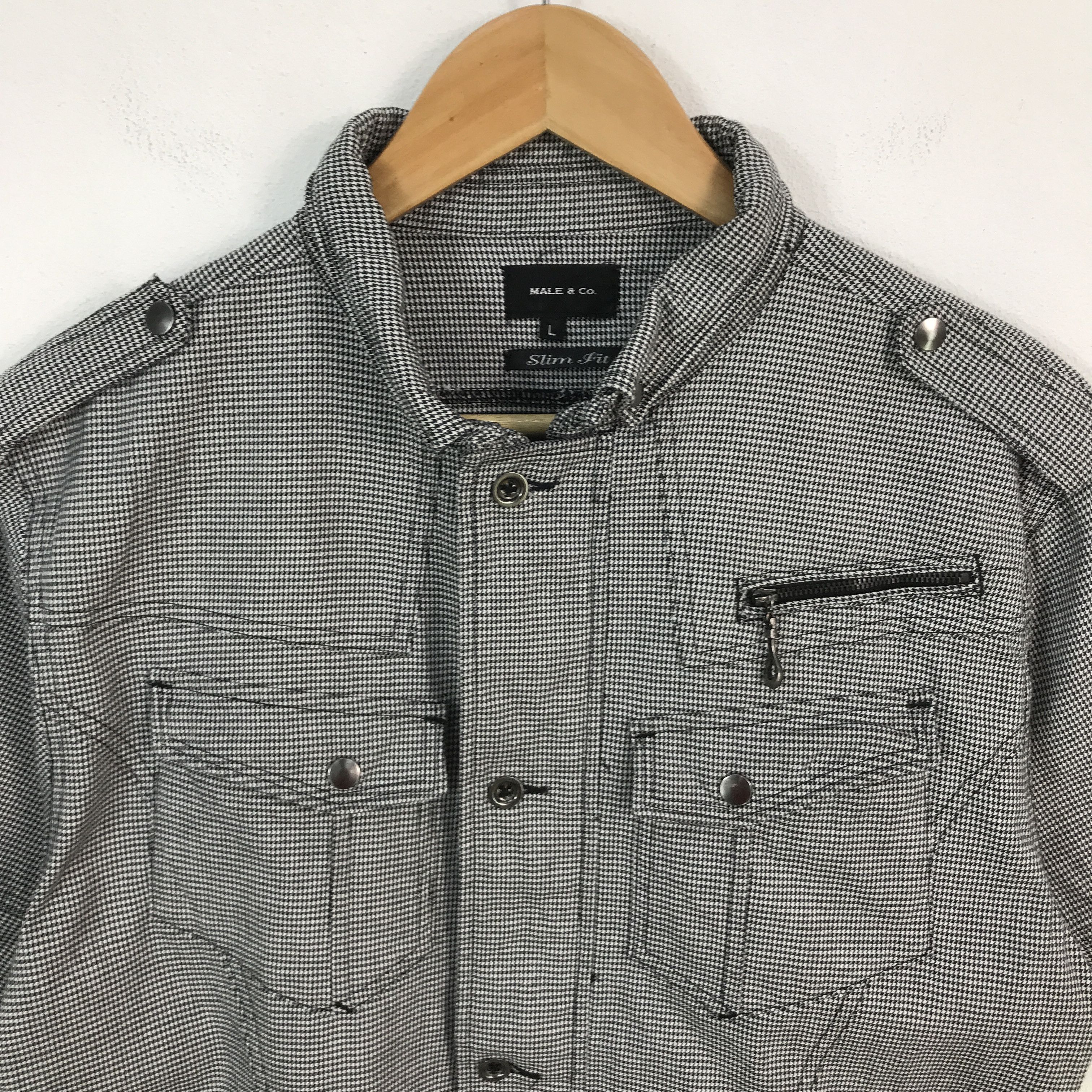 Japanese Brand japan brand style design male & co jacket Size US L / EU 52-54 / 3 - 3 Thumbnail