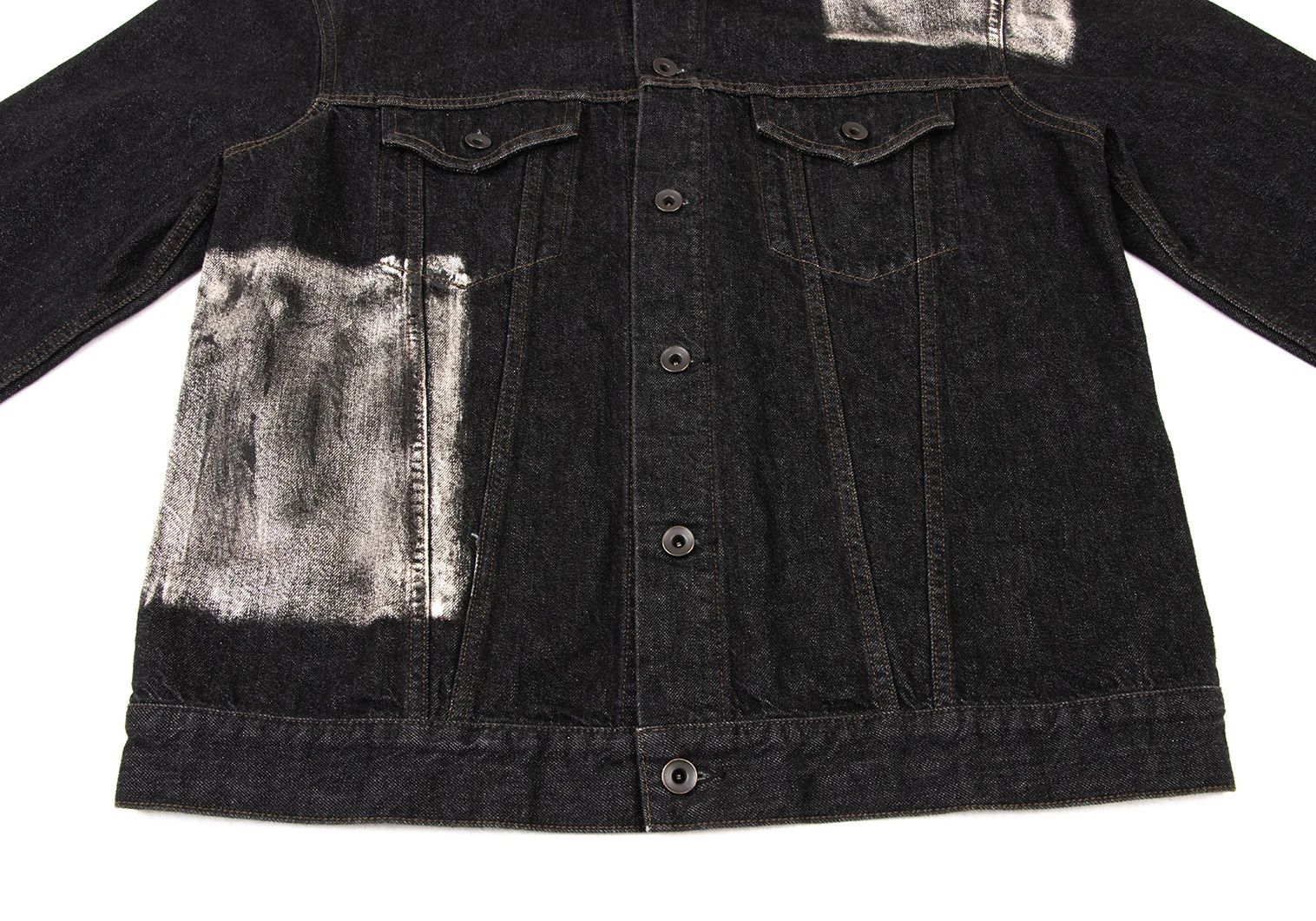 Yohji Yamamoto Yohji Yamamoto Magic Wash Denim Jacket Size US L / EU 52-54 / 3 - 10 Thumbnail