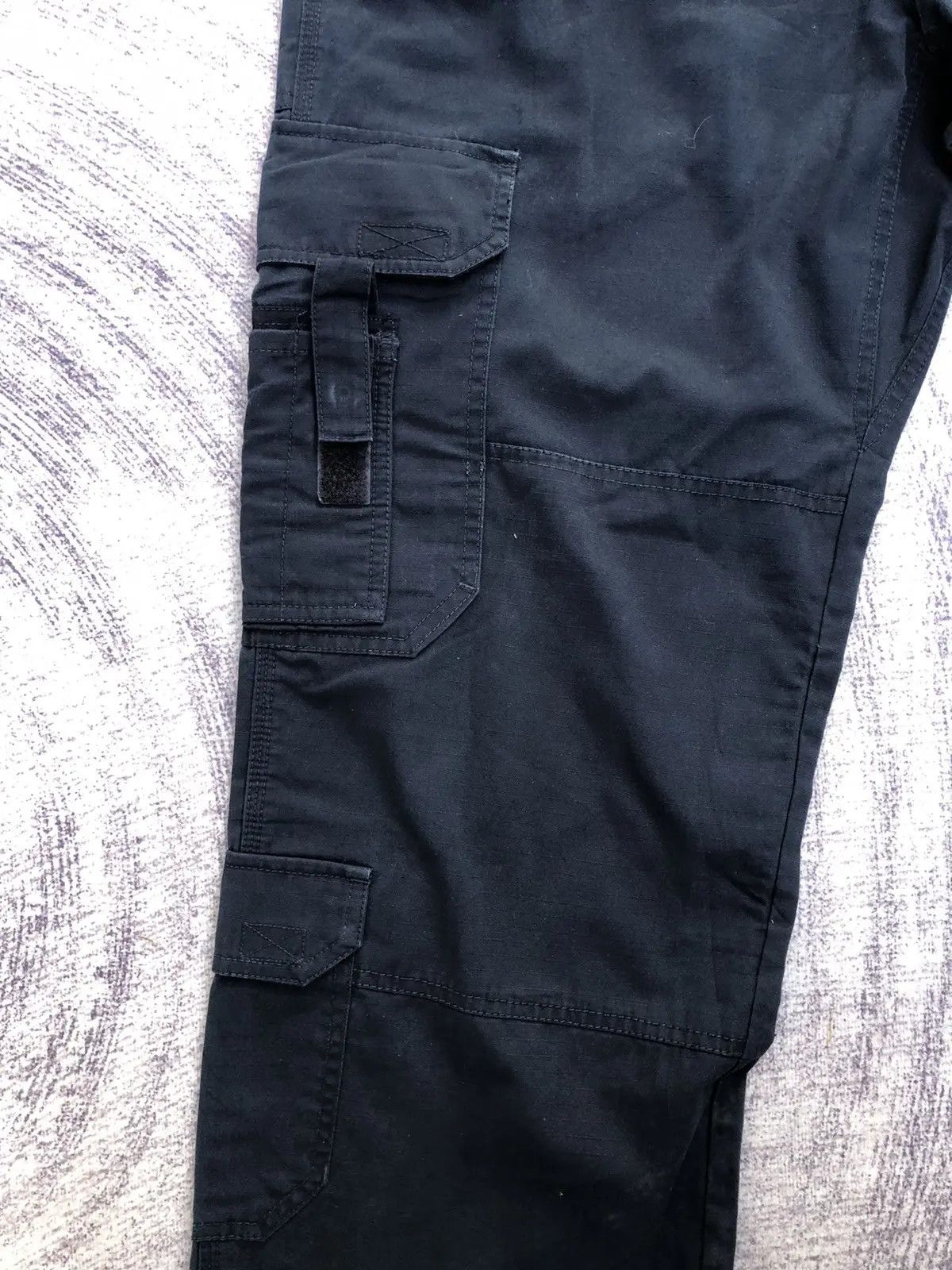 5.11 Very Rare Navy Blue Multipocket Bush Cargo Pants 9 Pocket Size US 33 - 8 Thumbnail