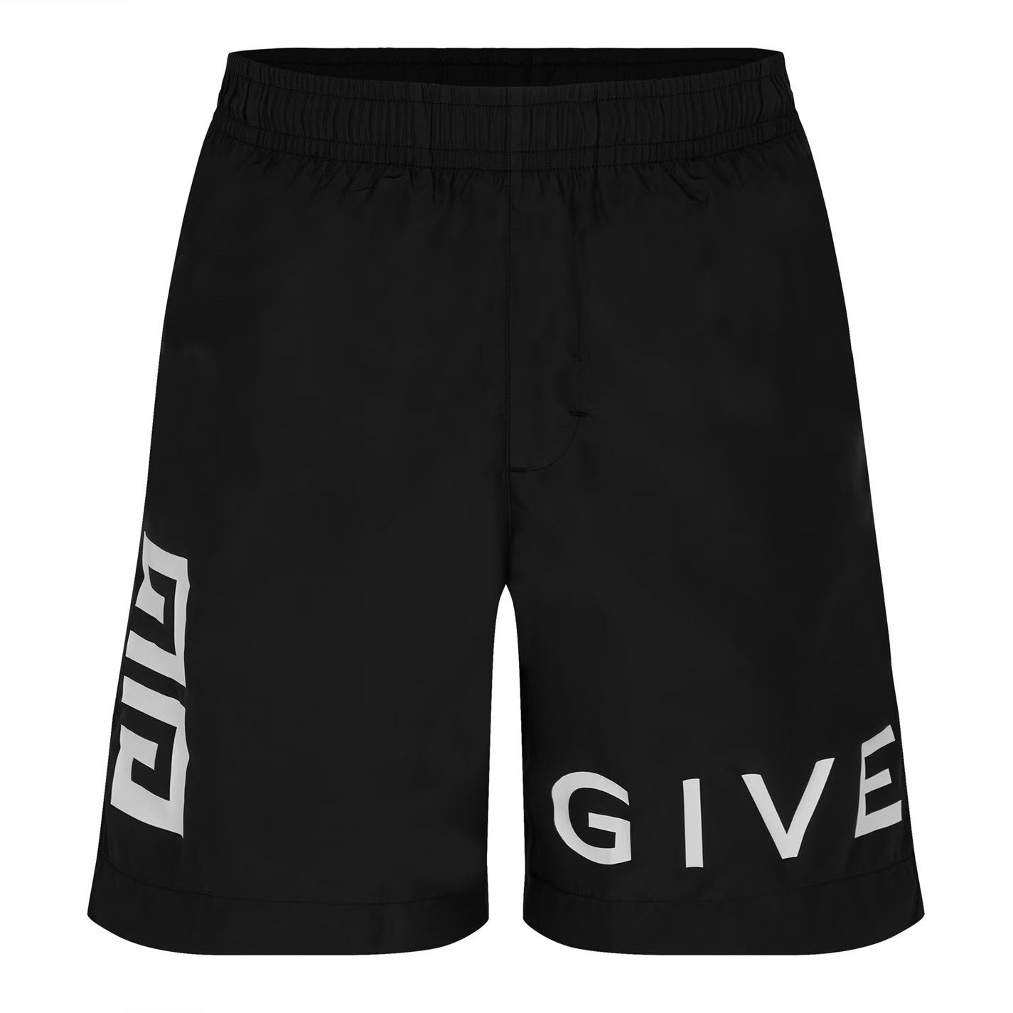 Givenchy o1g2r1mq0426 4G Logo Swim Shorts in Black Size US 34 / EU 50 - 1 Thumbnail