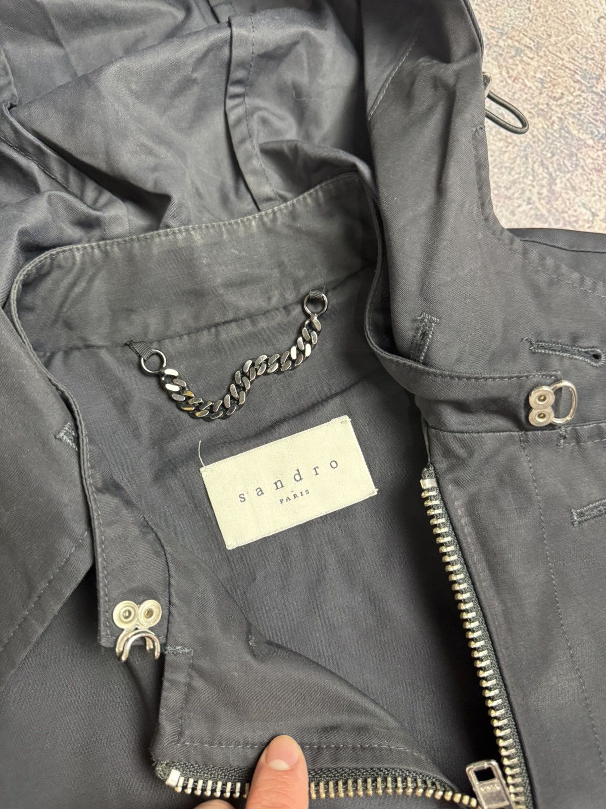 Sandro Sandro luxury classic jacket coat parka Rare cool y2k Size US XS / EU 42 / 0 - 8 Thumbnail