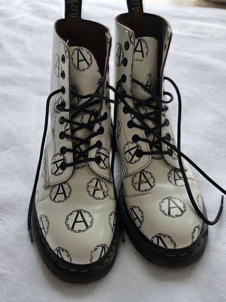 Supreme × Undercover supreme x undercover doc martens | Grailed