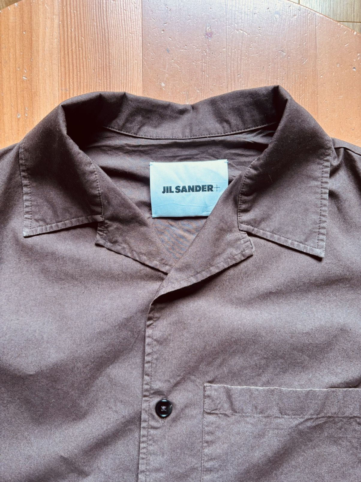 Jil Sander Jil Sander Brown Overshirt Size US M / EU 48-50 / 2 - 4 Thumbnail
